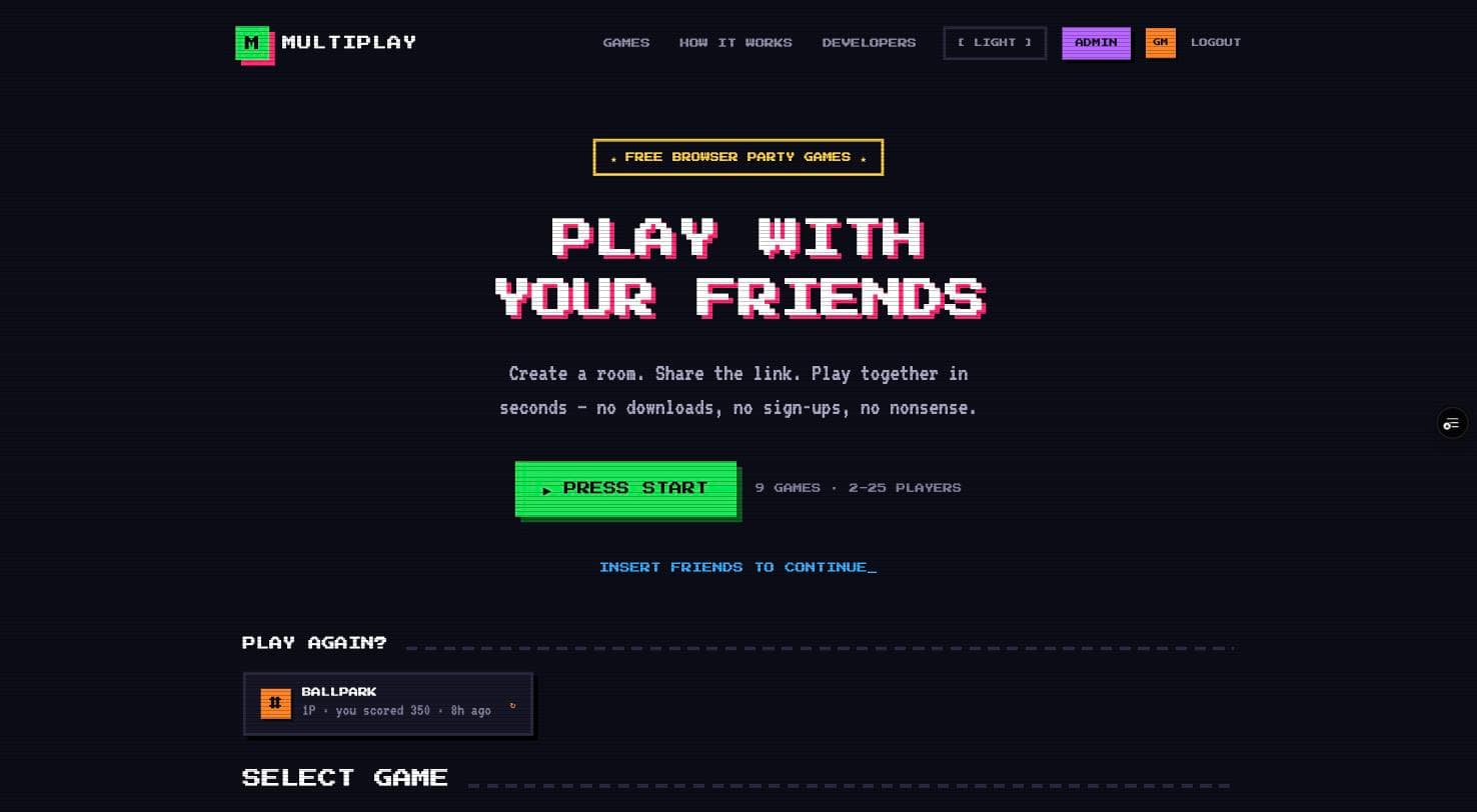 Multiplay Games